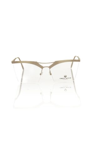 Brown Metallic Women's Eyeglass Frame