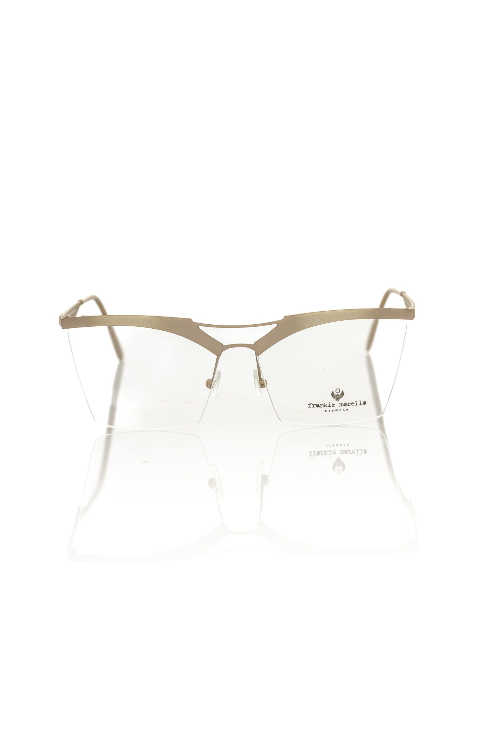 Frankie Morello - Brown Metallic Women’s Eyeglass Frame