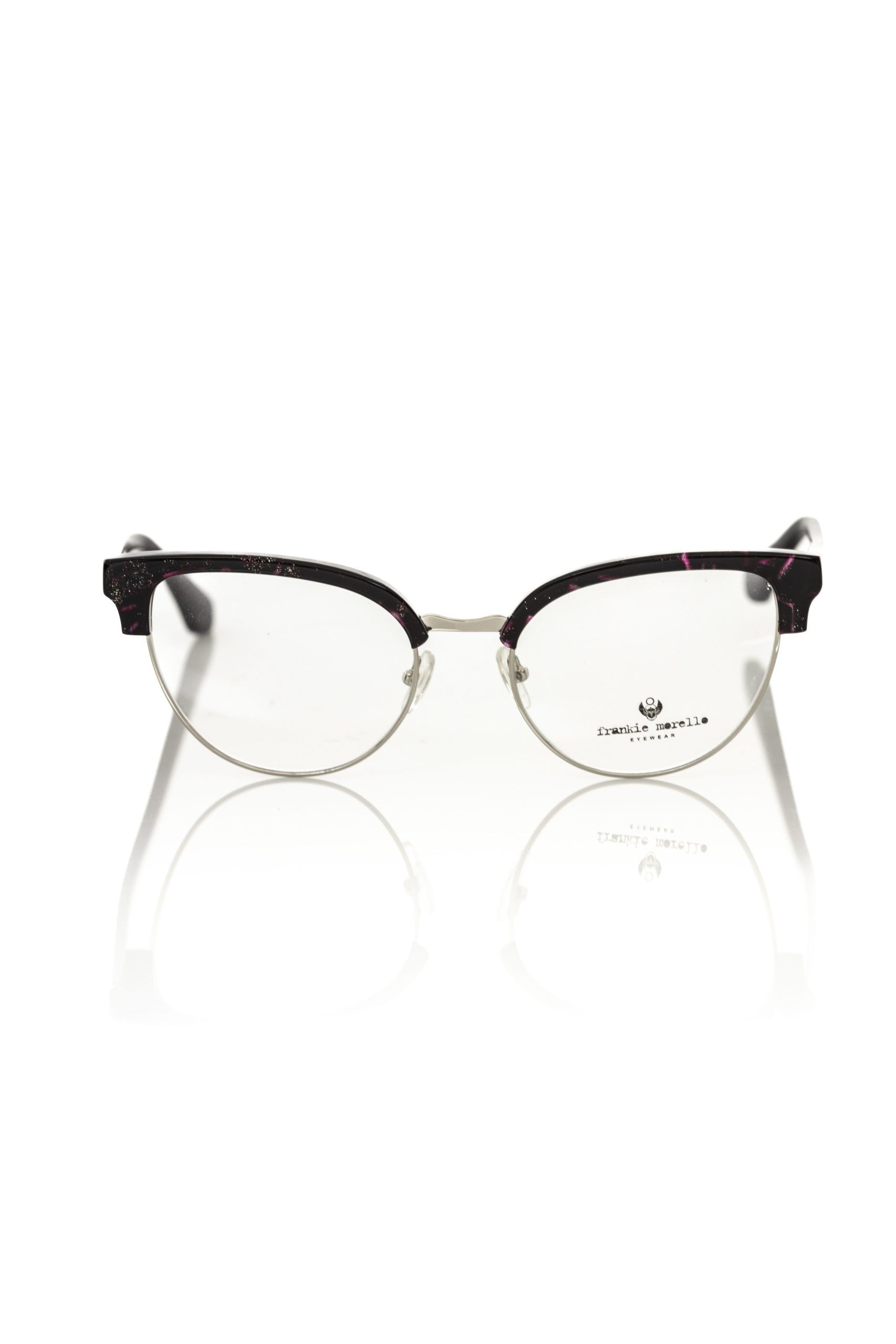 Frankie Morello - Burgundy Metallic Women Frame