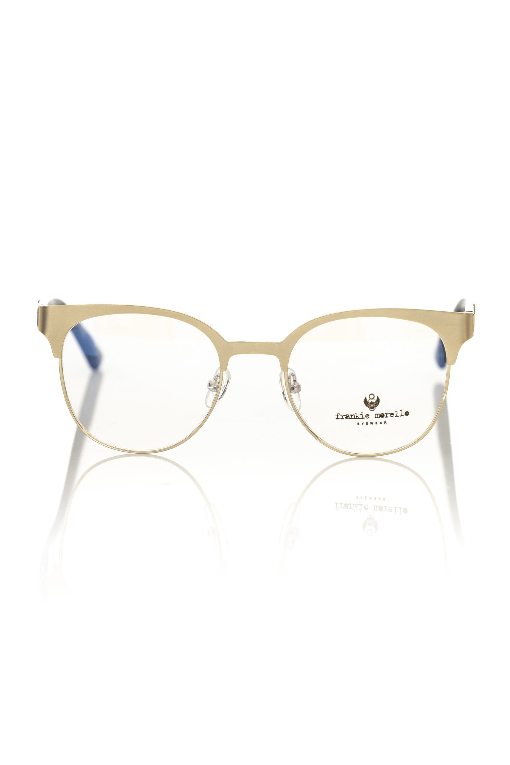 Frankie Morello - Gold Metallic Women’s Eyeglass Frame