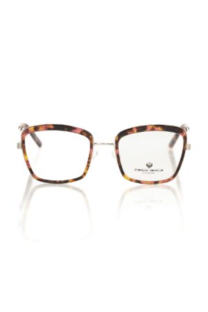 Red Metallic Women's Eyeglass Frame