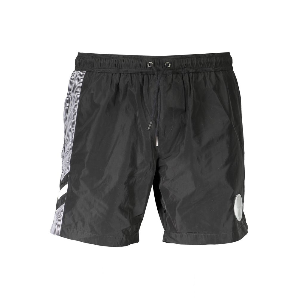 Karl Lagerfeld - Nero Polyester Men’s Swim Trunk