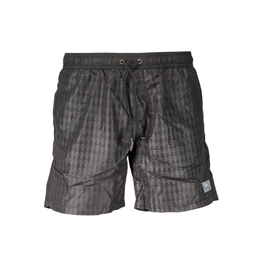 Karl Lagerfeld - Nero Polyester Mens Swim Boxer