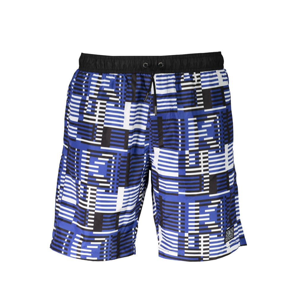 Karl Lagerfeld - Blu Polyester Men’s Swim Trunk