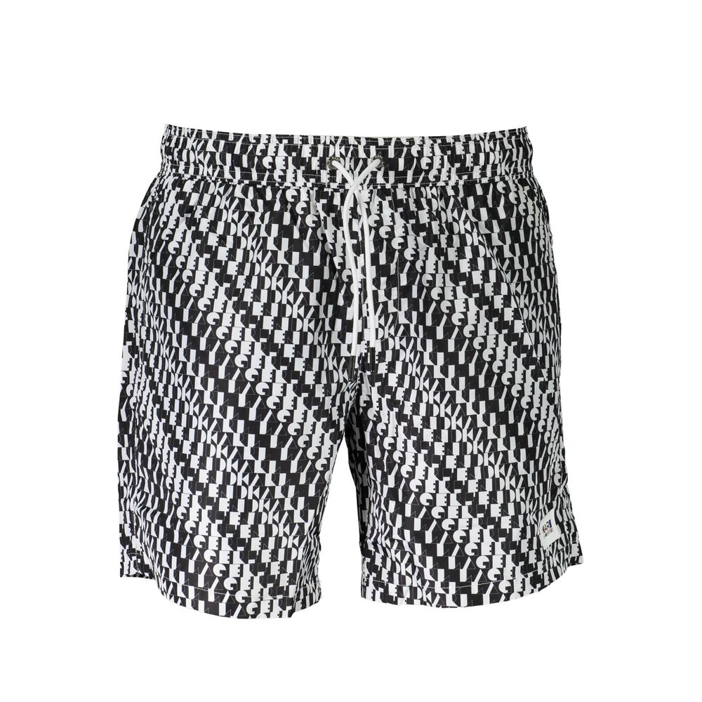 Karl Lagerfeld - White Polyester Men’s Swim Boxer