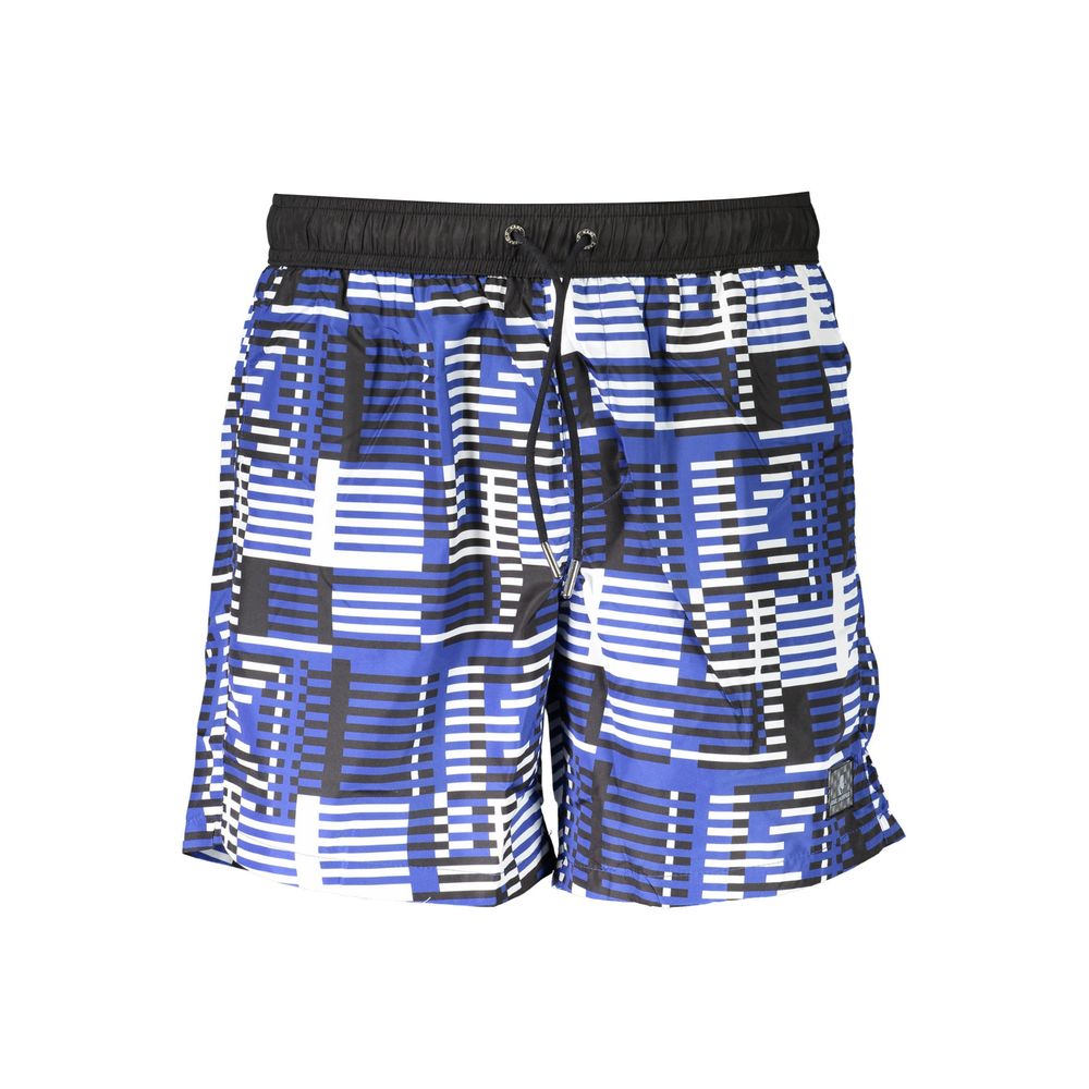 Karl Lagerfeld - Blu Polyester Men Swim Boxer