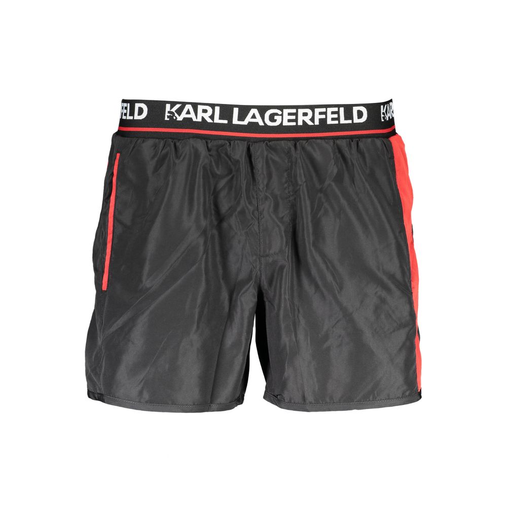 Karl Lagerfeld - Nero Poliestere Mens Swim Boxer