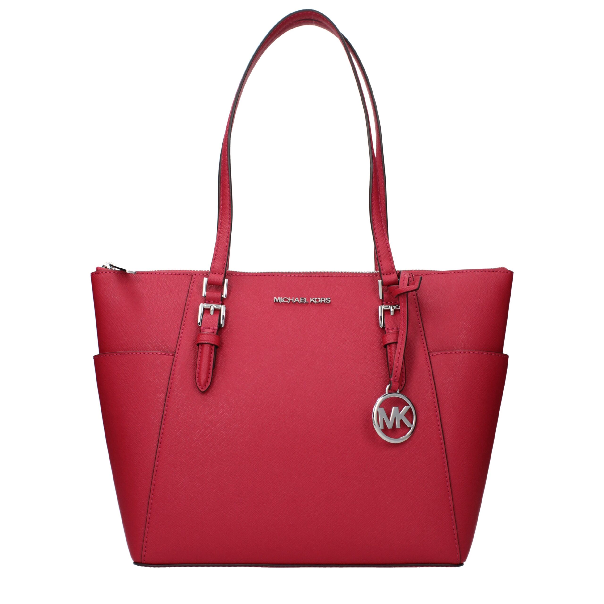 Michael Kors - Red Leather Shoulder Bag