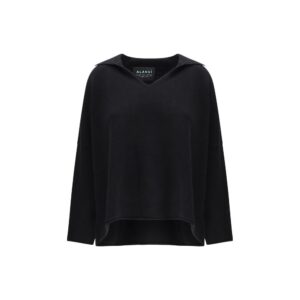 Black Cashmere Sweatshirt