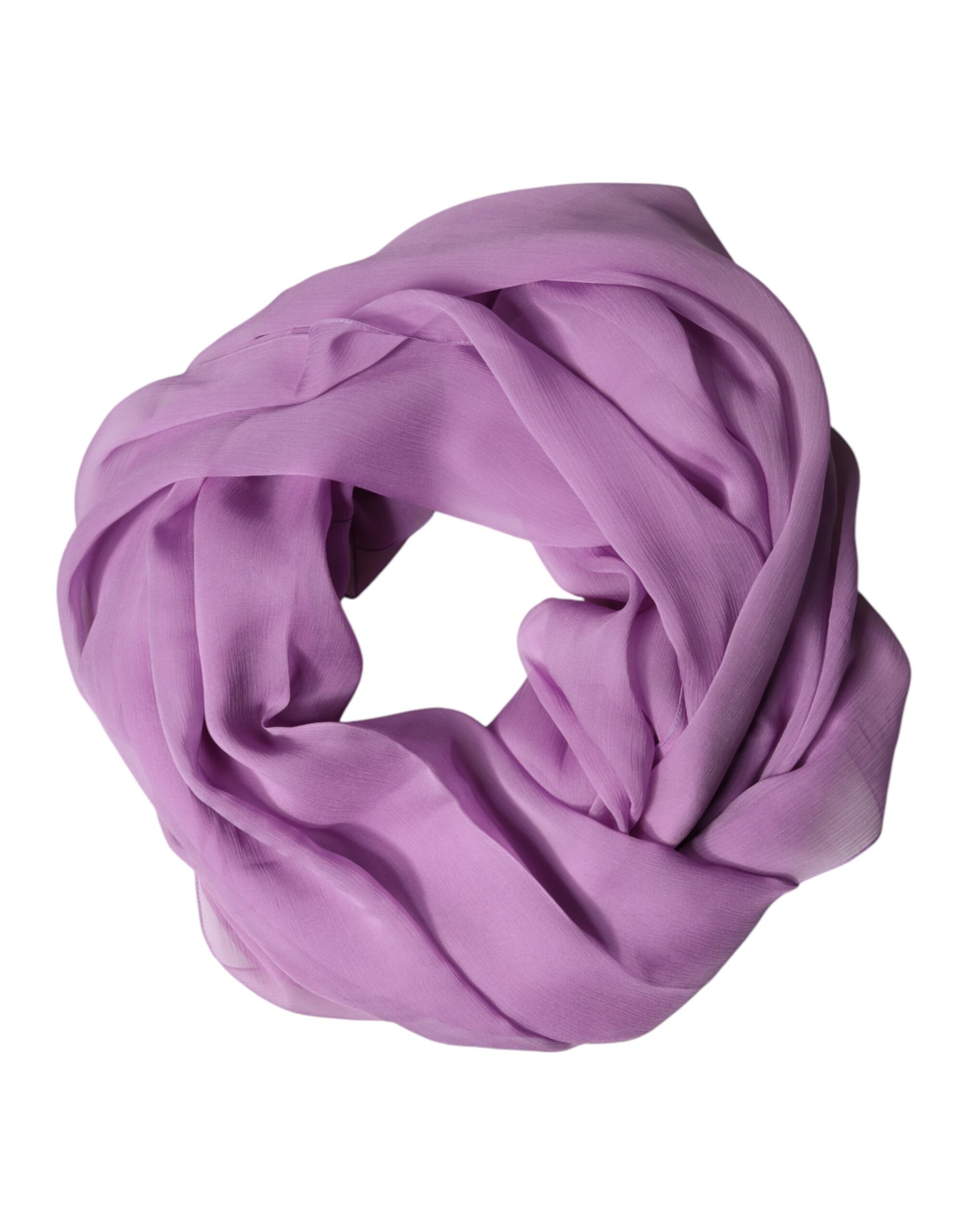 Dolce & Gabbana - Purple Stole Silk Neck Wrap Shawl Men Scarf