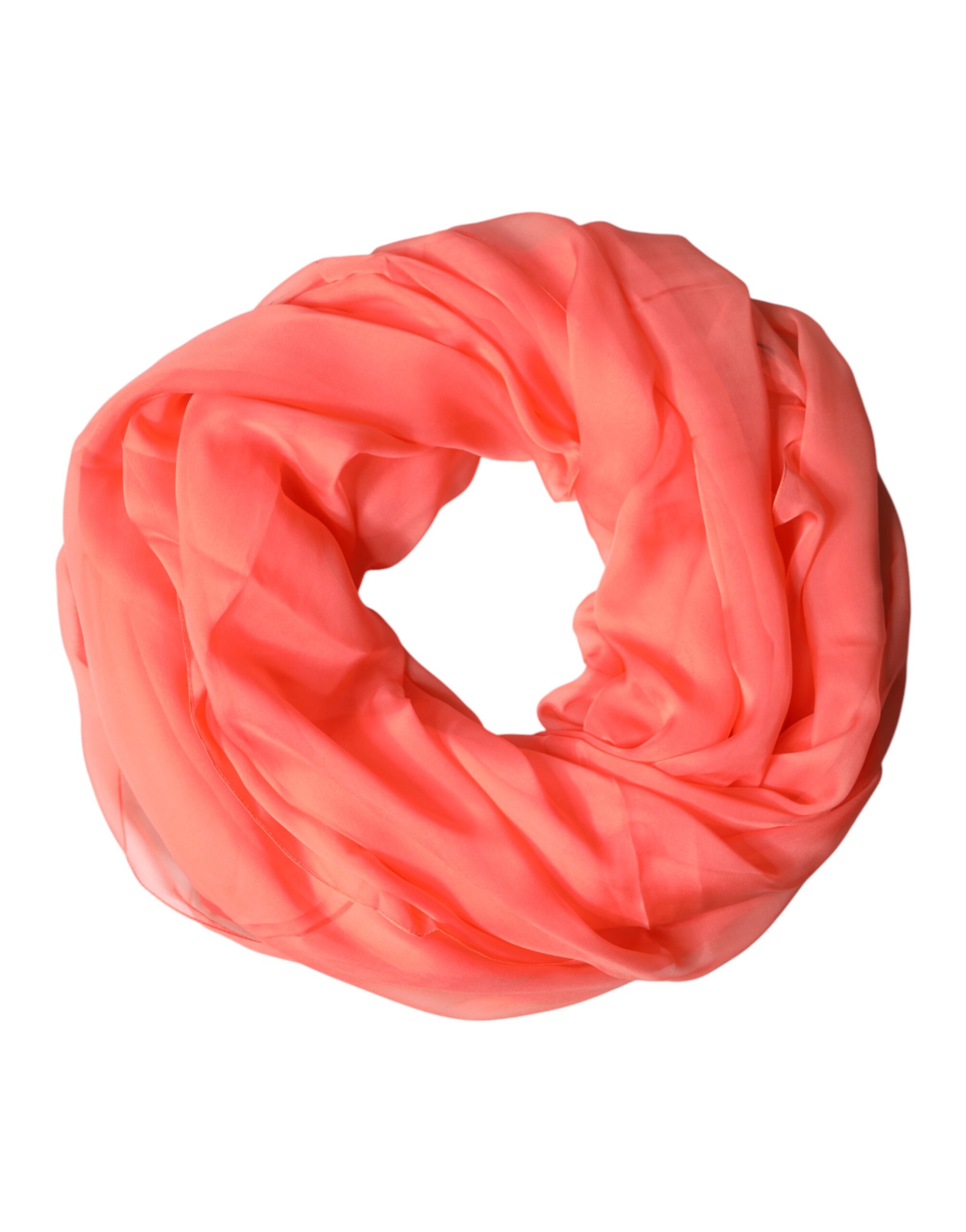 Dolce & Gabbana - Light Pink Stole Neck Wrap Shawl Scarf