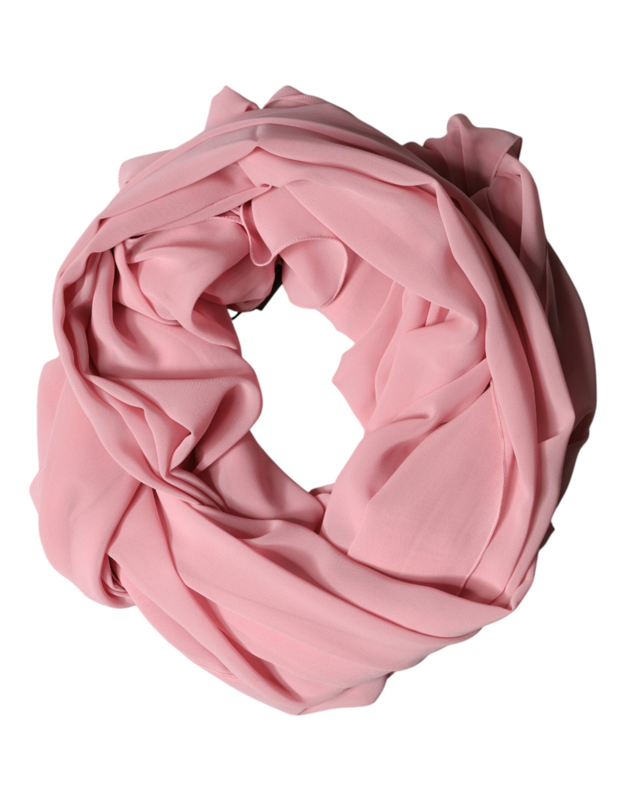 Dolce & Gabbana - Pink Silk Stole Neck Wrap Shawl Men  Scarf