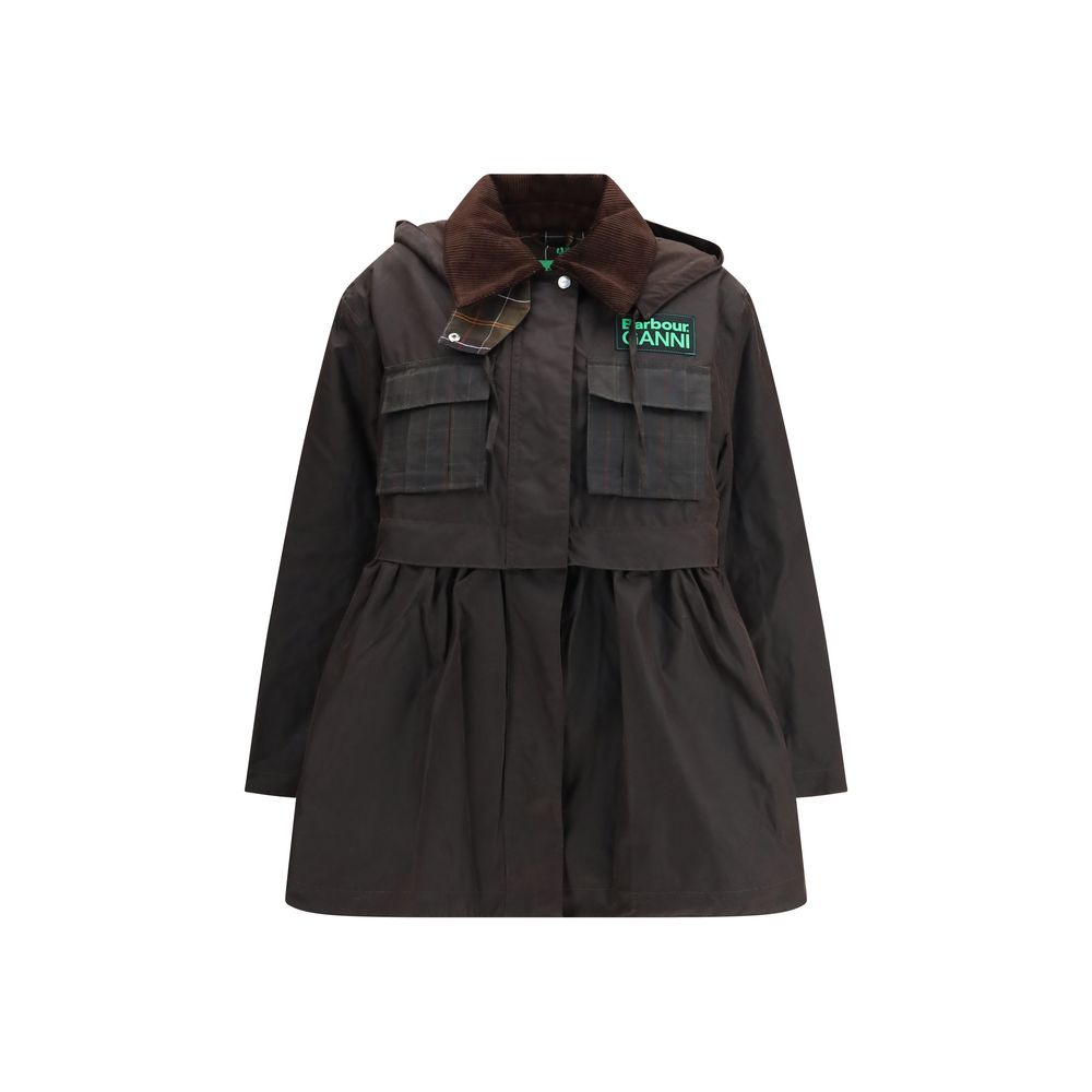 Barbour - Brown Cotton Coat