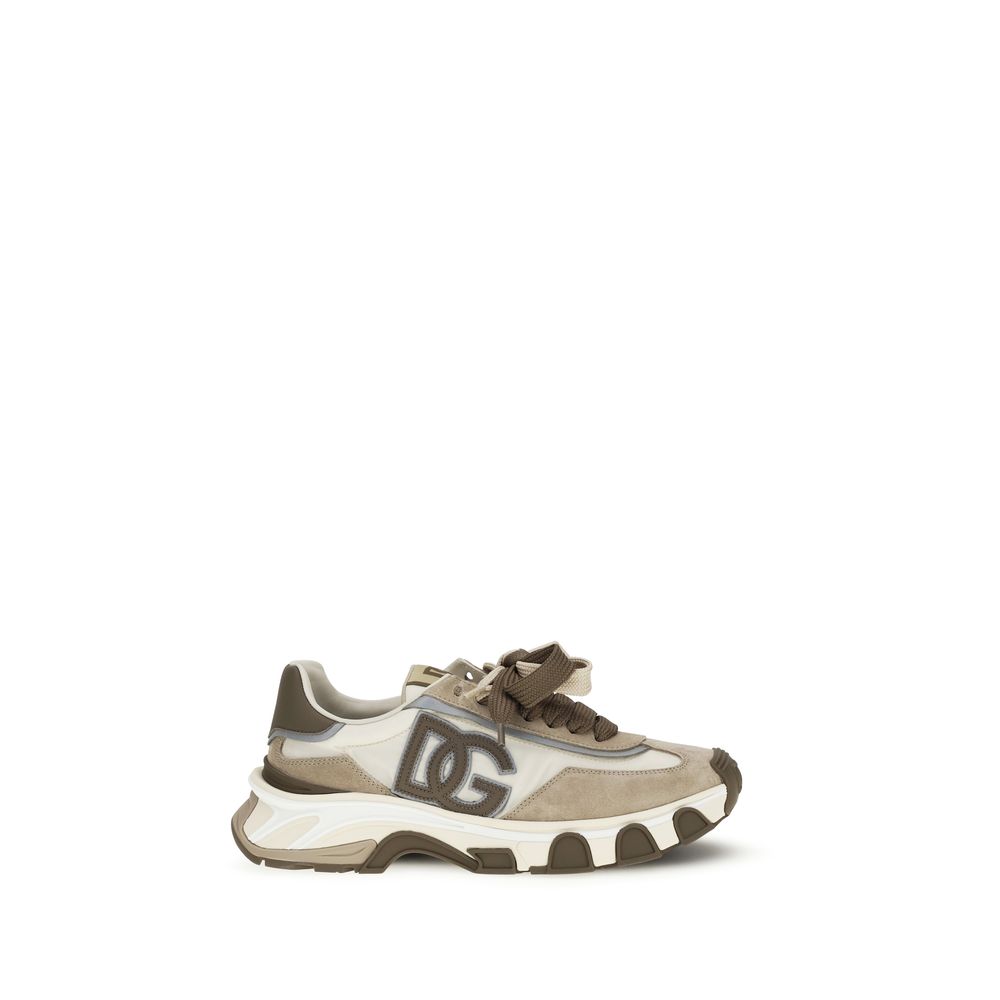 Dolce & Gabbana - Multicolor Calf Leather Bos Taurus Athletic Sneakers