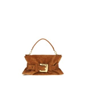 Brown Calf Leather Bos Taurus Handbag