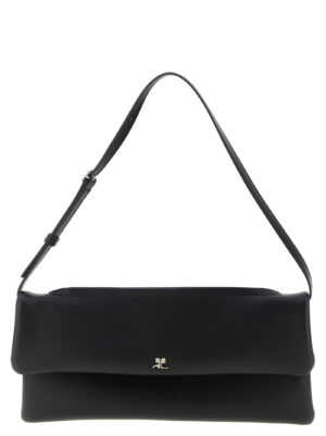 Black Cowhide Clutch Bag