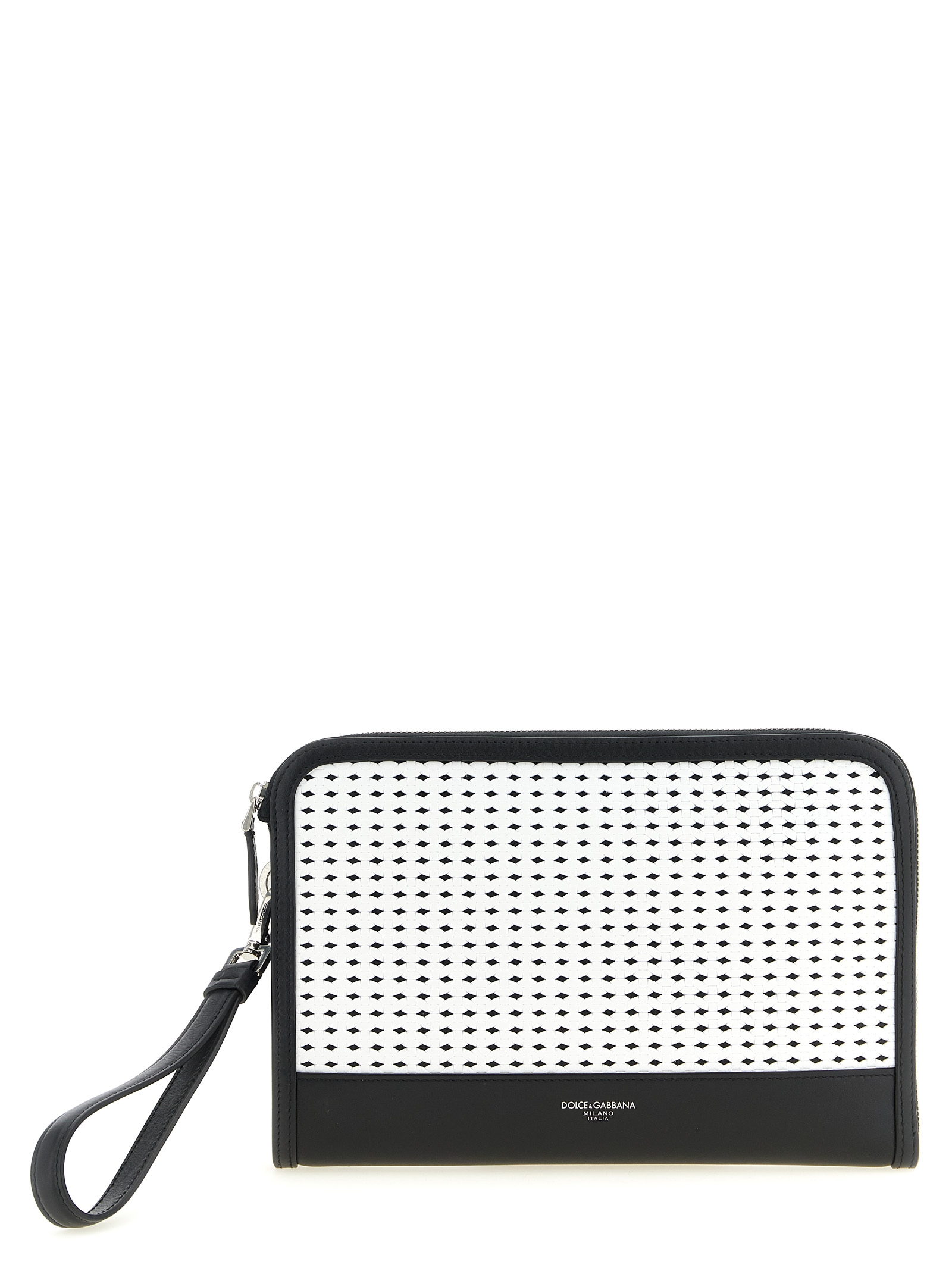 Dolce & Gabbana - Bicolor Calfskin Clutch Bag