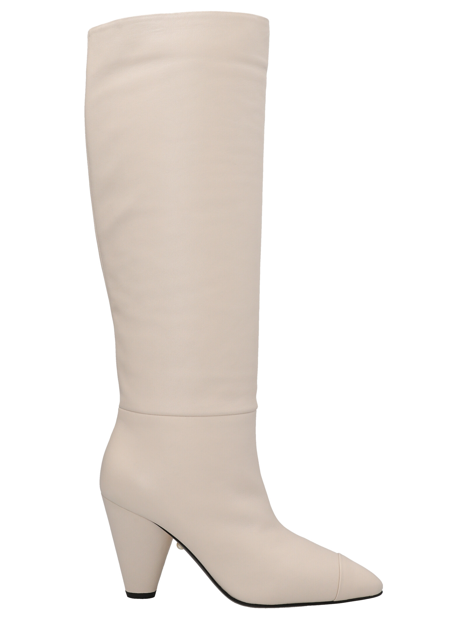 ALEVÃŒ - White Leather Over The Knee