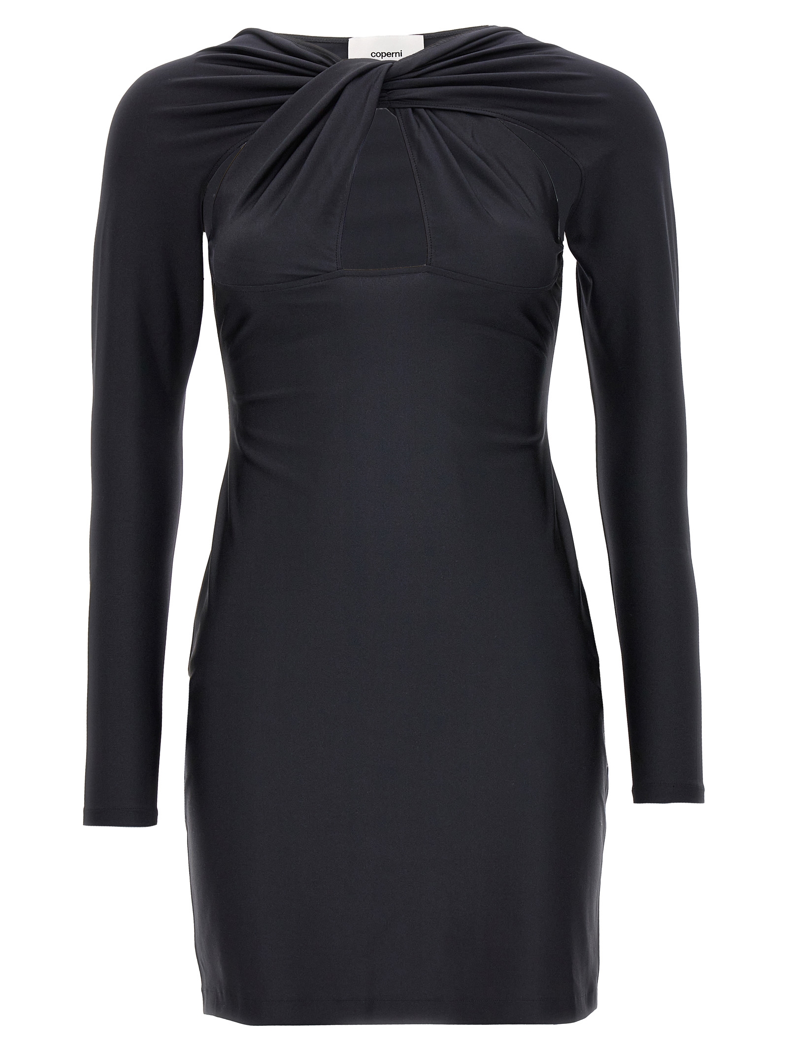 Coperni - Black Polyamide Short Dress