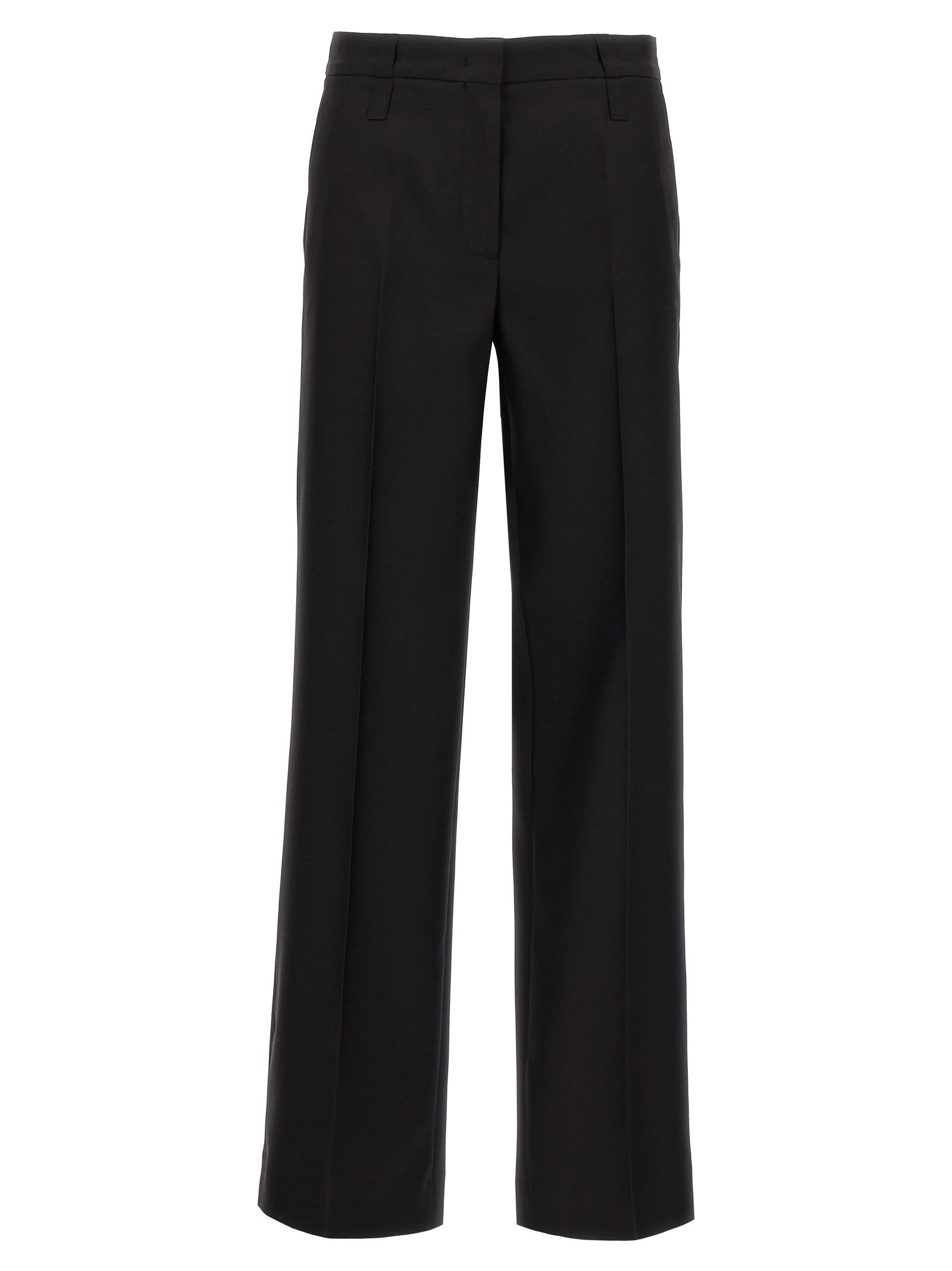 CELLAR DOOR - Black Virgin Wool Dress Pants