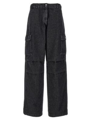 Black Cotton Jeans Denim