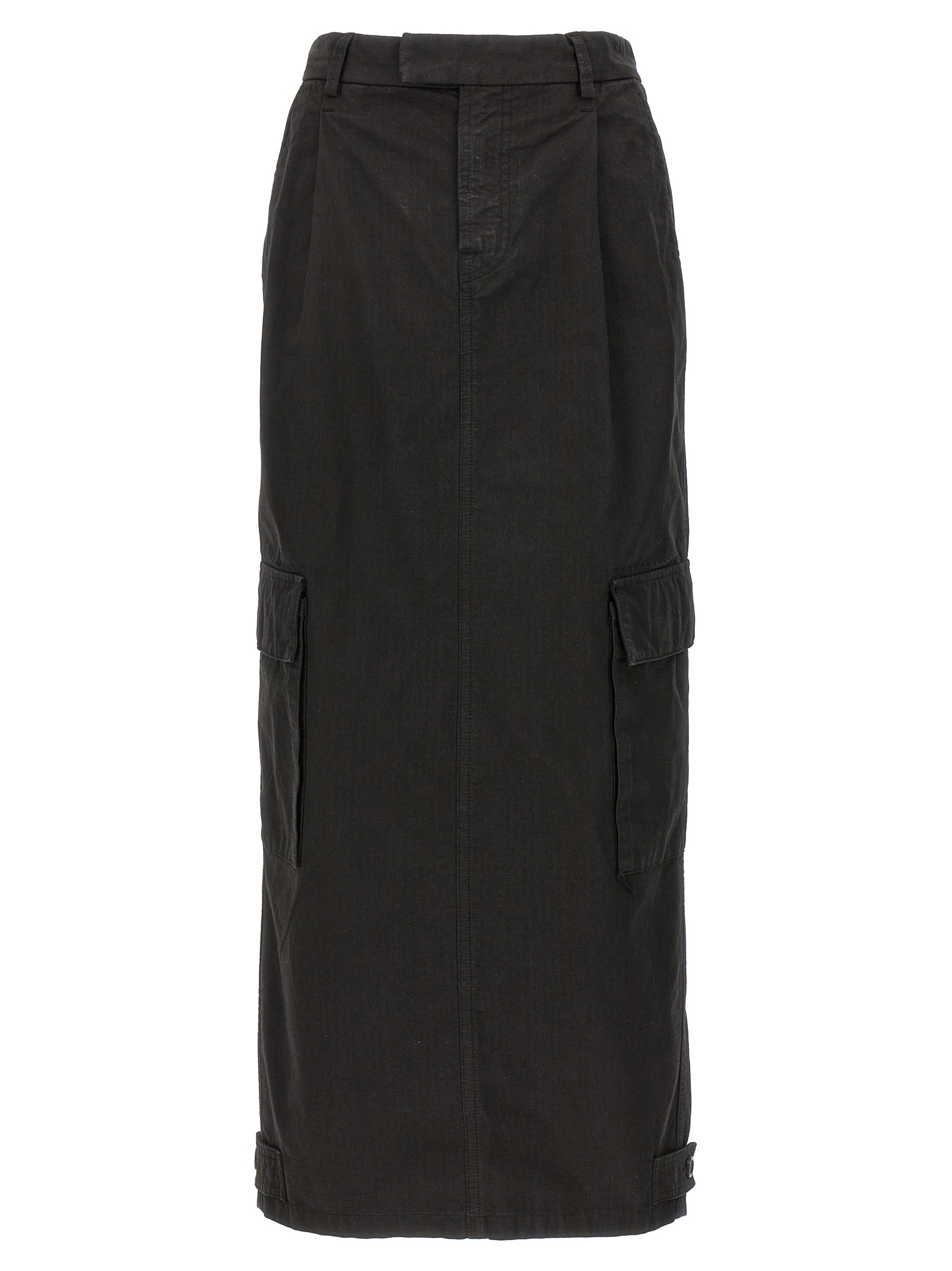 Armarium - Black Cotton Mini Skirt