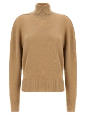 Beige Wool Cardigan
