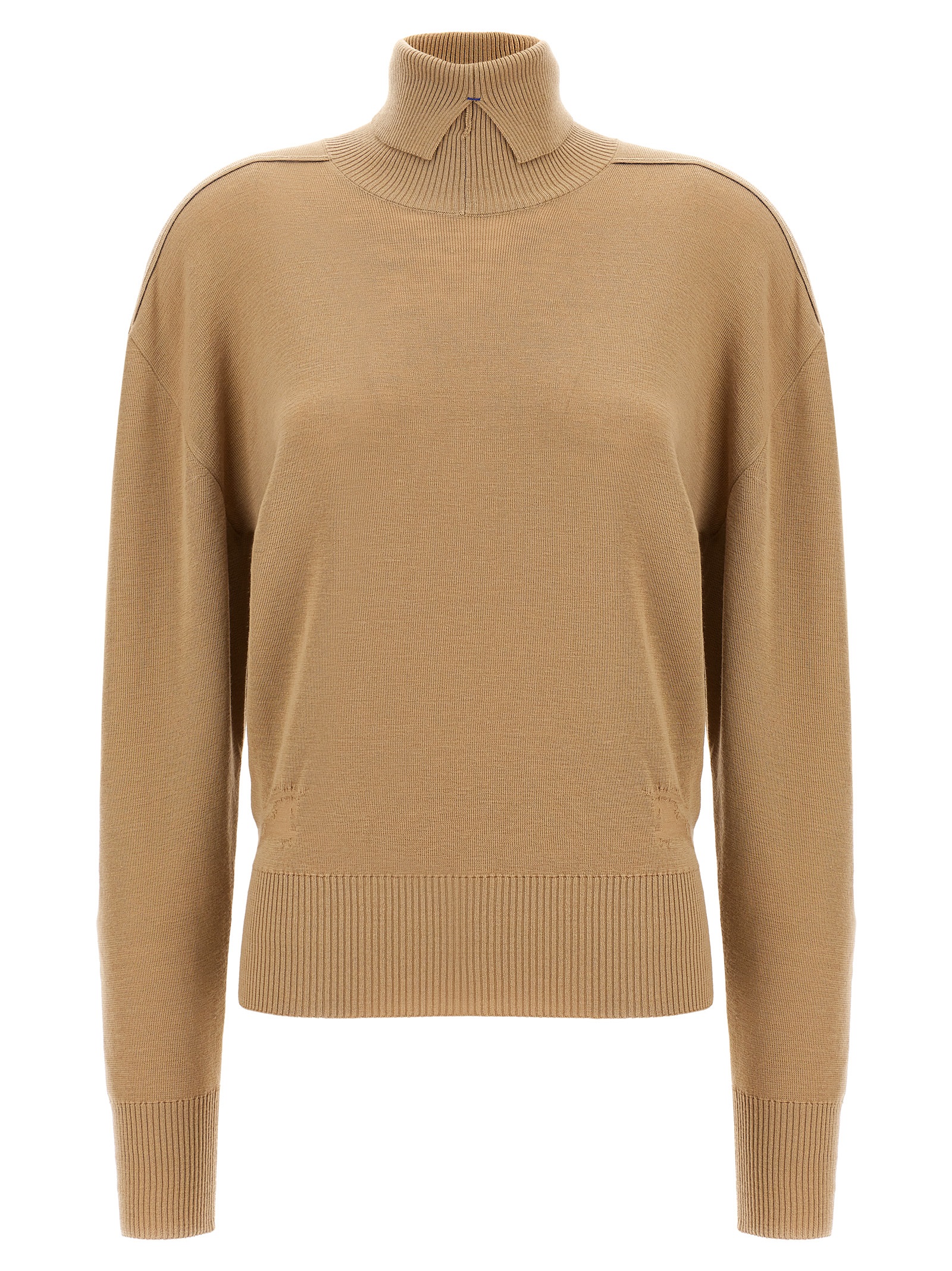 Burberry - Beige Wool Cardigan