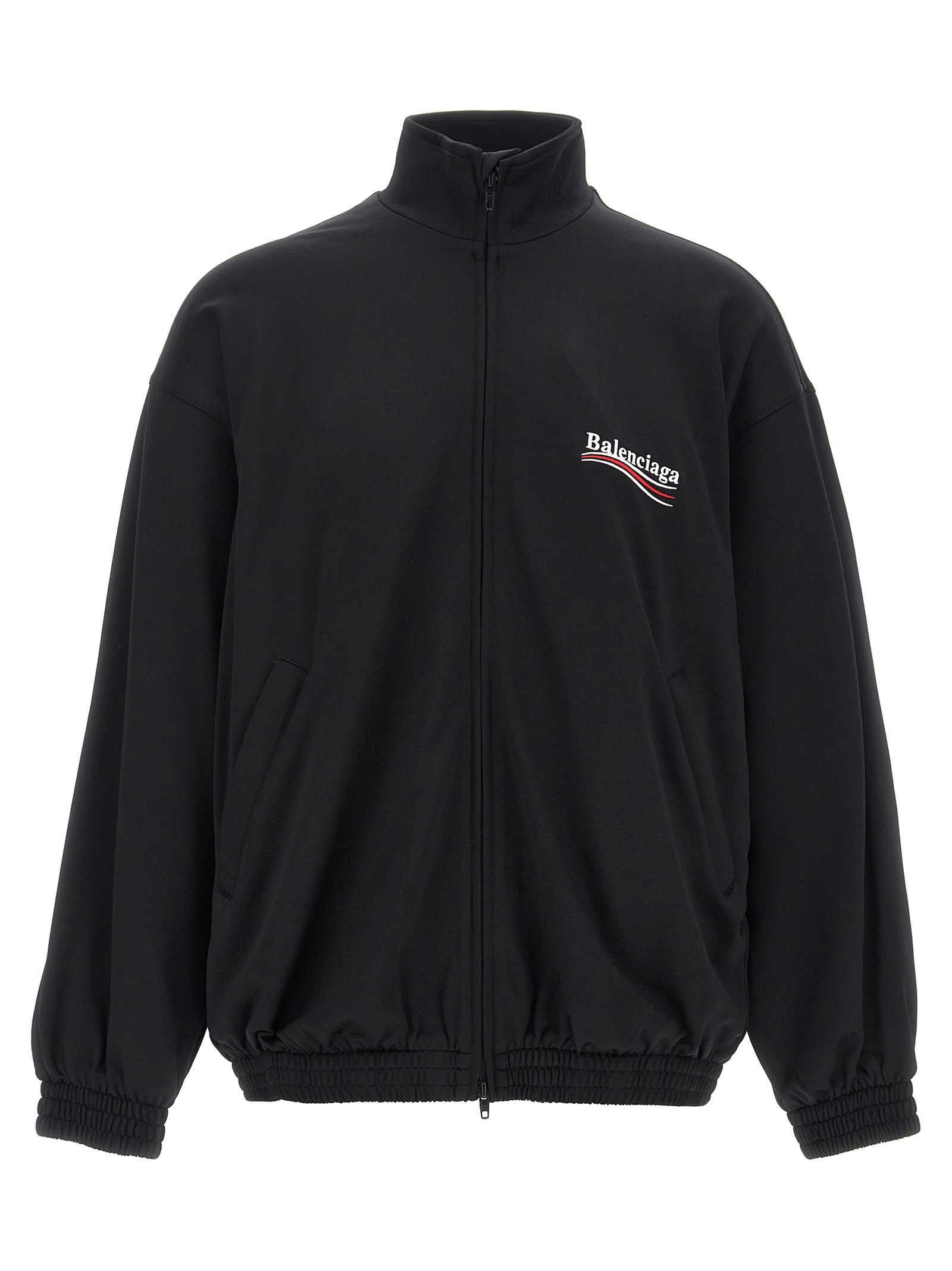 Balenciaga - Black Polyamide Sweatshirt