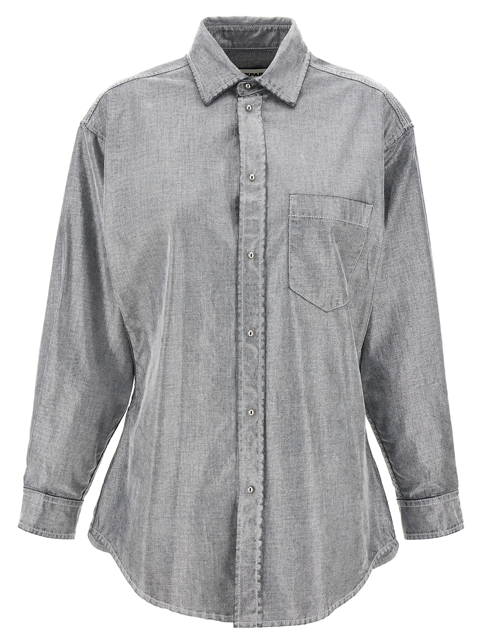 Darkpark - Silver Cotton Blouse