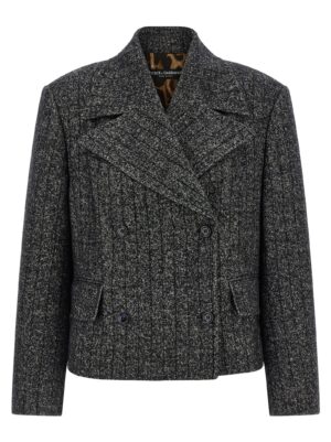 Bicolor Elastane Blazer