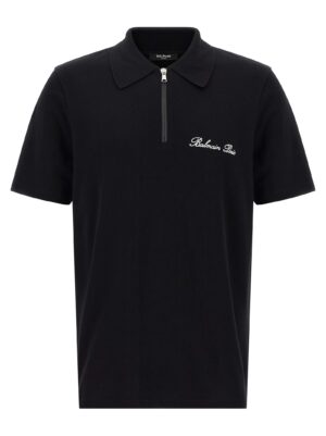 Bicolor Cotton Polo Shirt