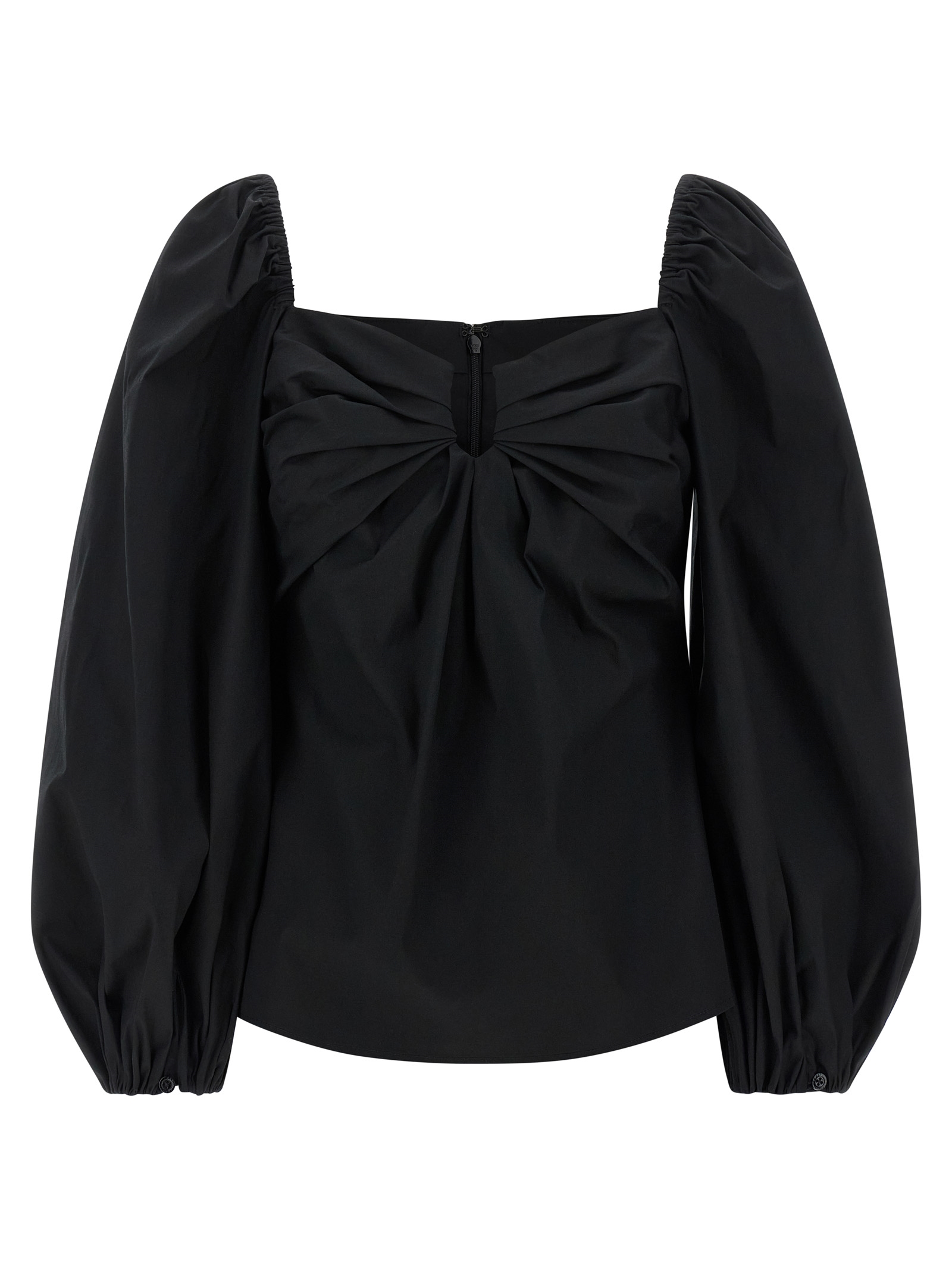 Carolina Herrera - Black Cotton Tank Tops