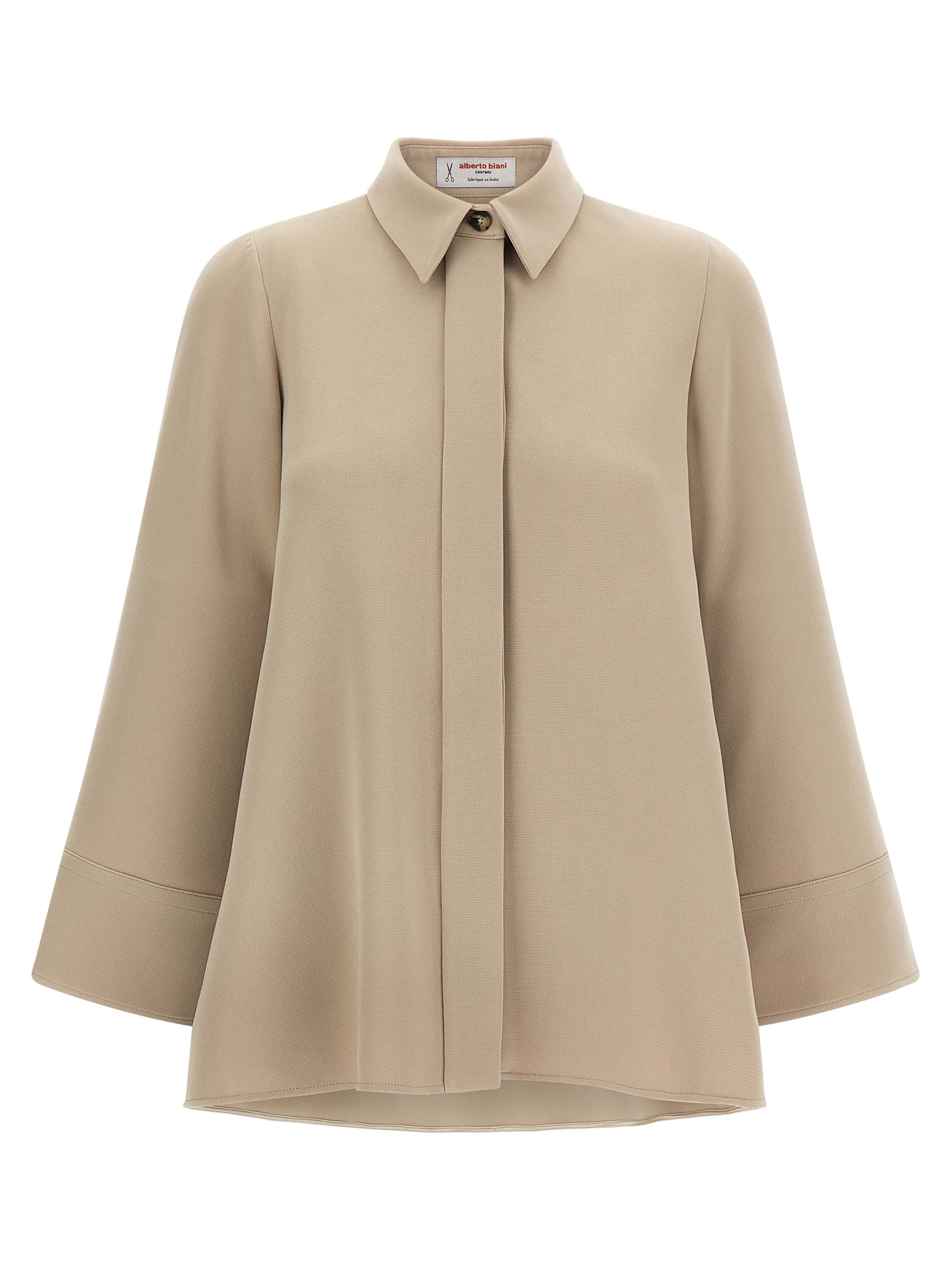 Alberto Biani - Beige Triacetate Blouse
