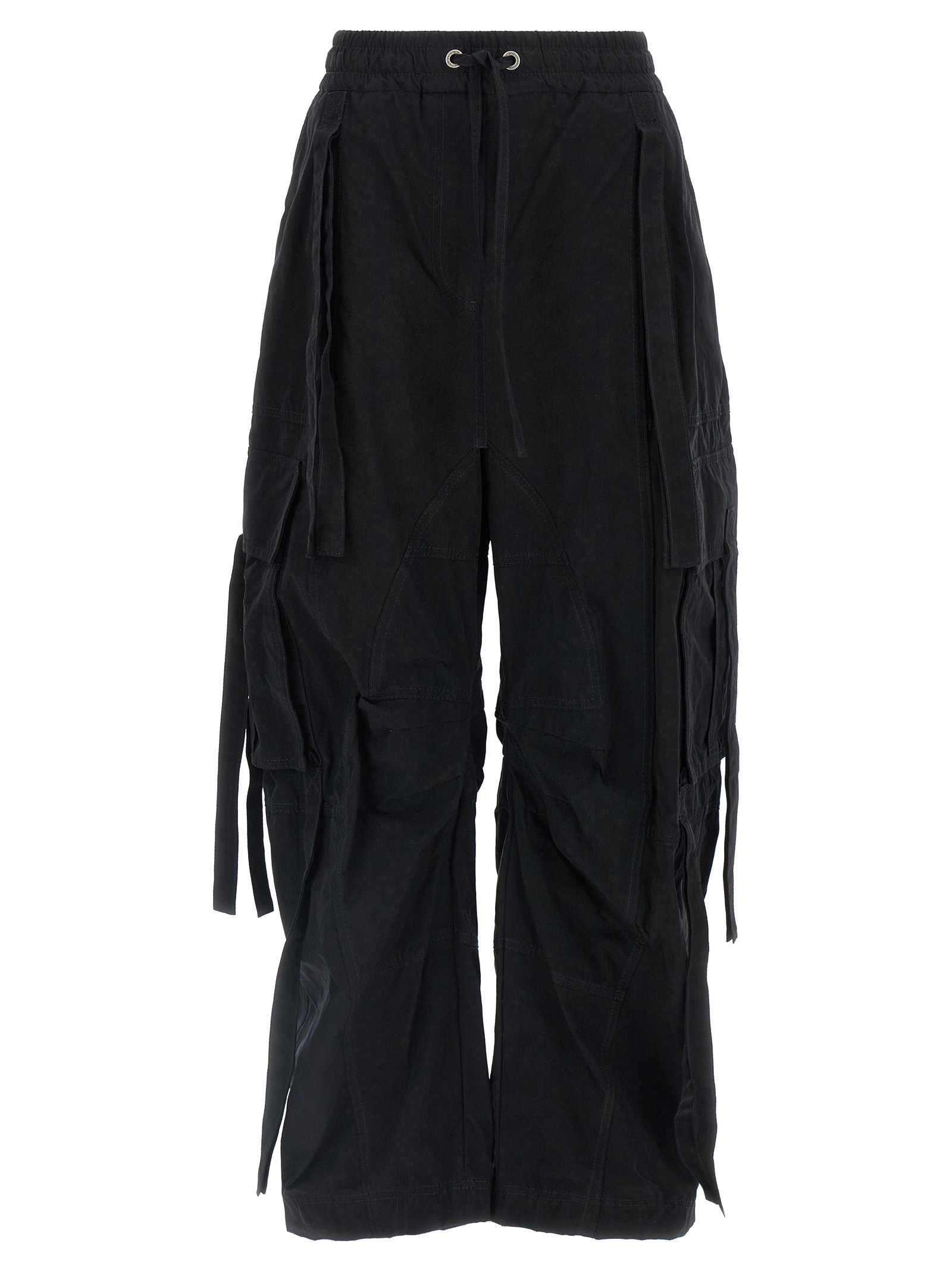 Dolce & Gabbana - Black Cotton Cargo Pants