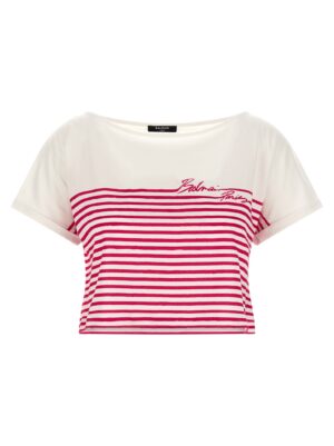 Fuchsia Cotton T-Shirt