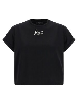 Black Cotton T-Shirt