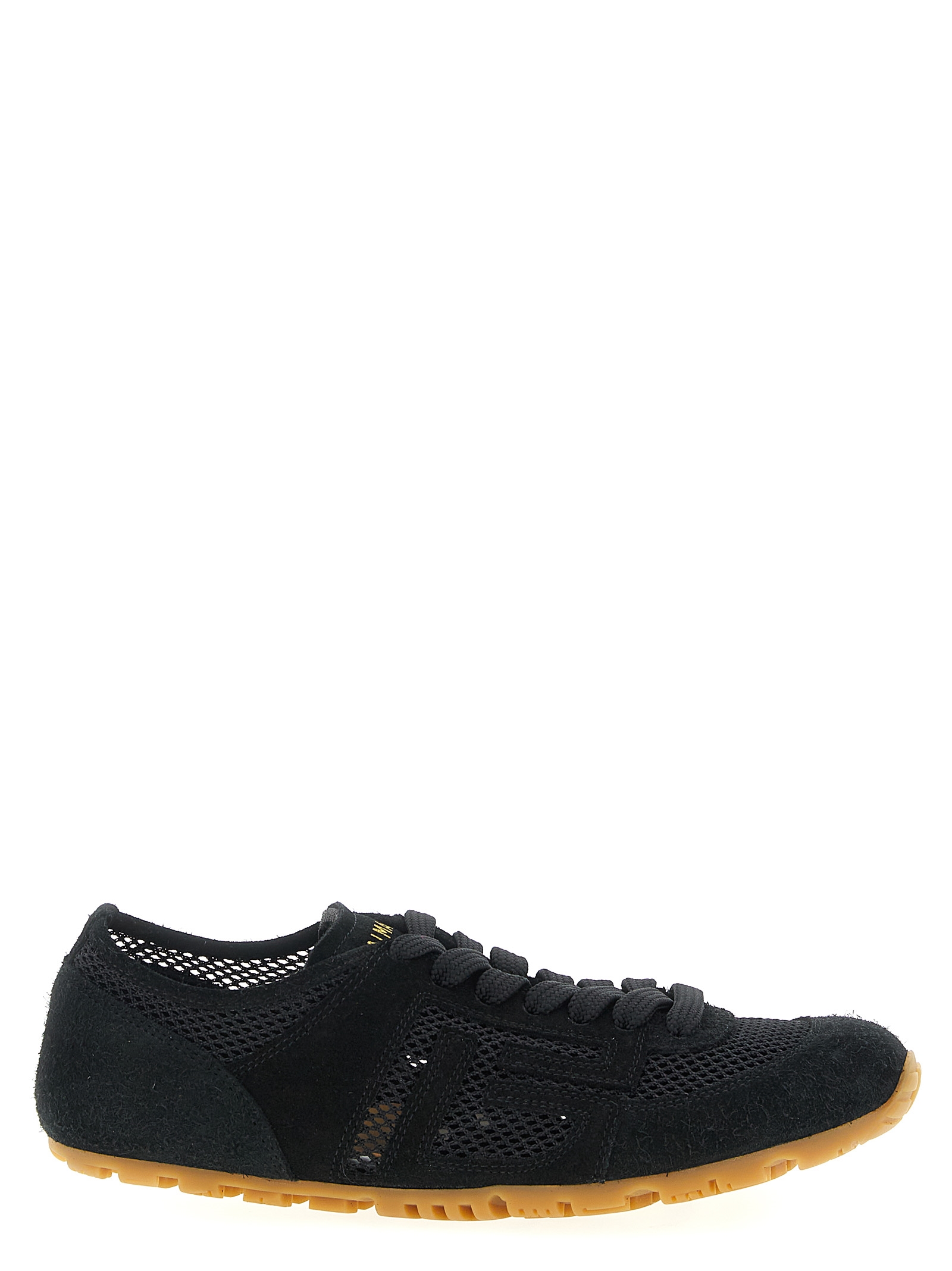 Balmain - Black Calfskin Athletic Sneakers