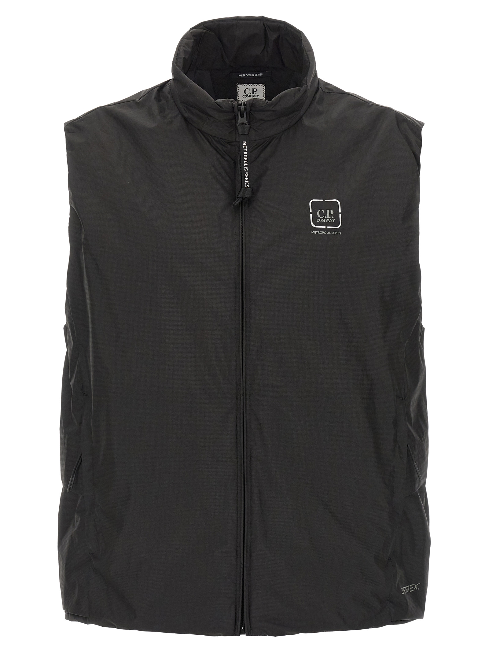 C.P. Company - Black Polyamide Sleeveless Jacket