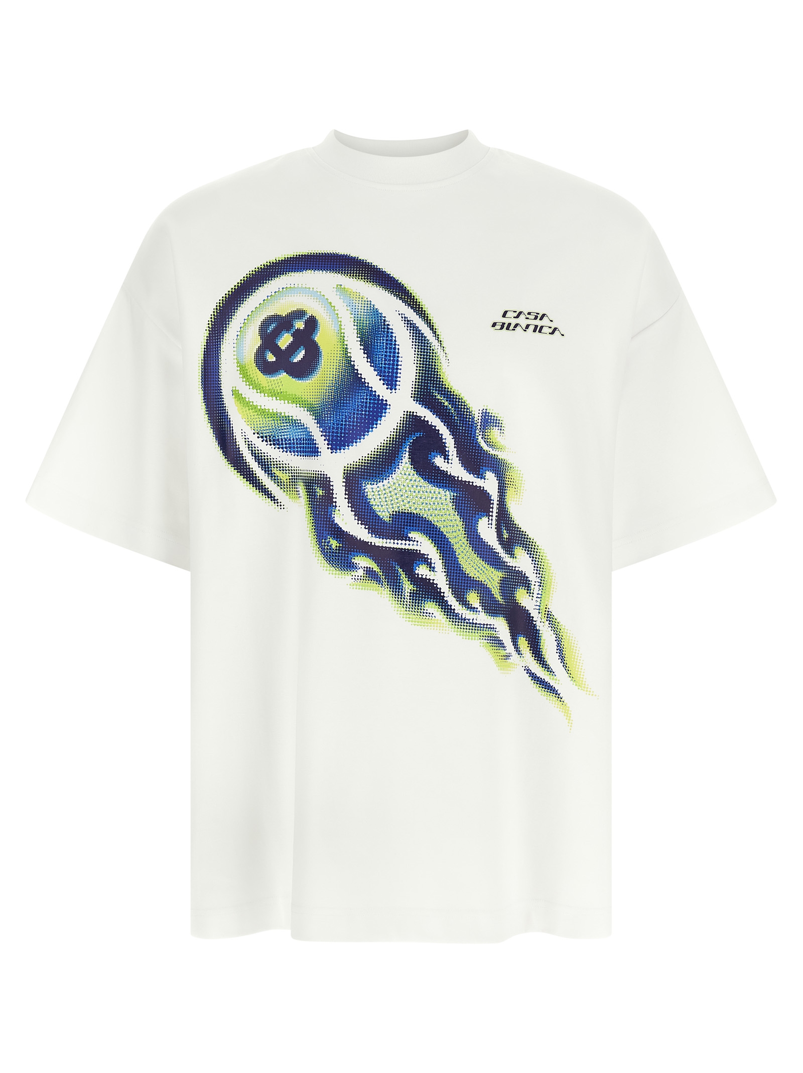 Casablanca - White Cotton T-Shirt