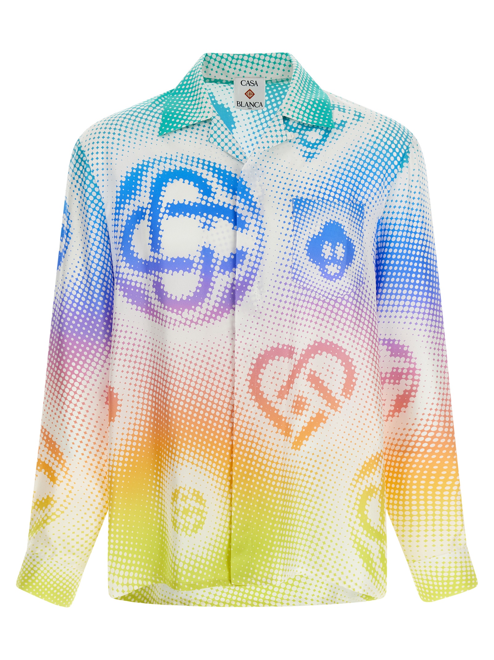 Casablanca - Multicolor Silk Blouse