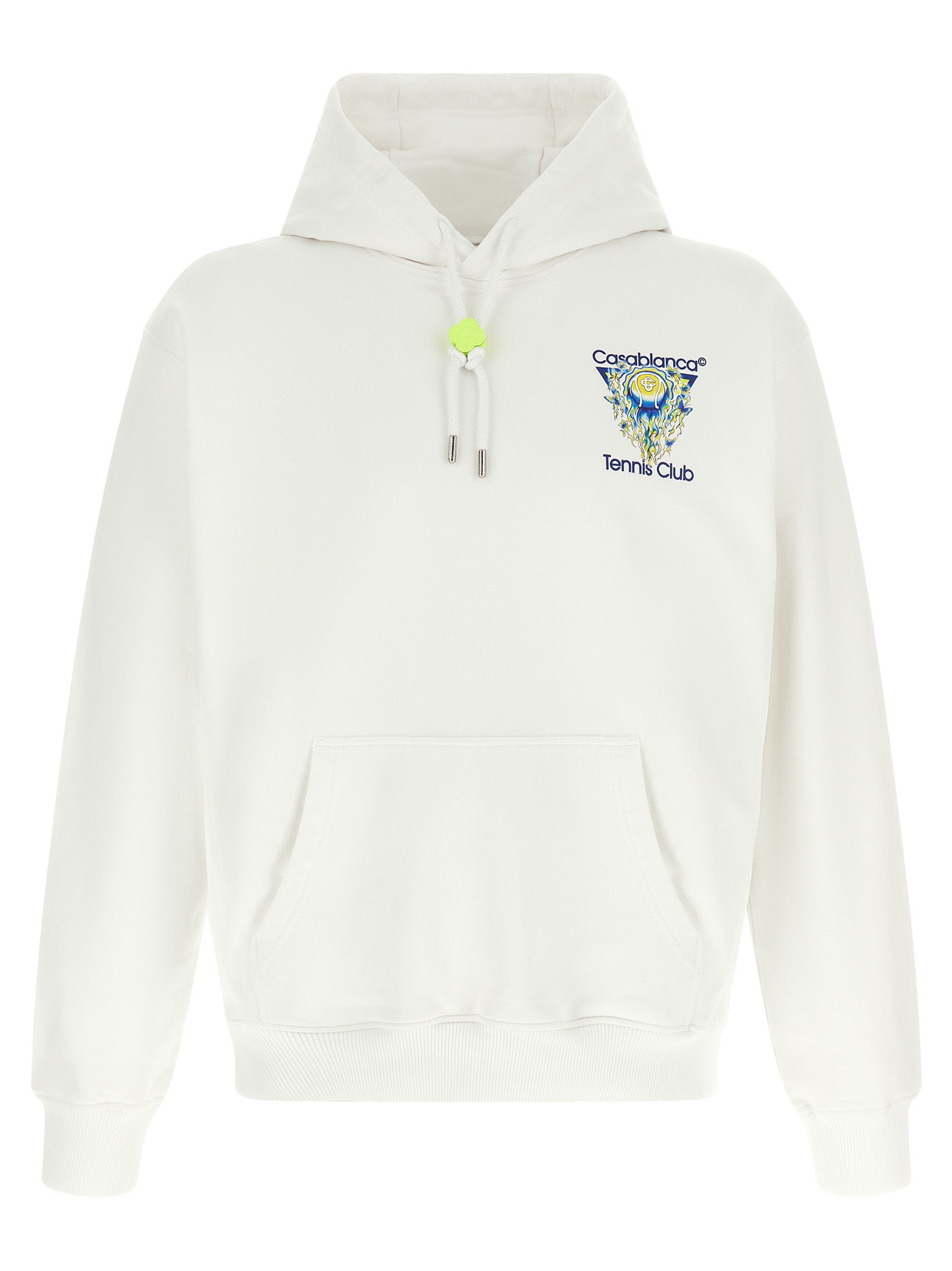 Casablanca - White Organic Cotton Sweatshirt