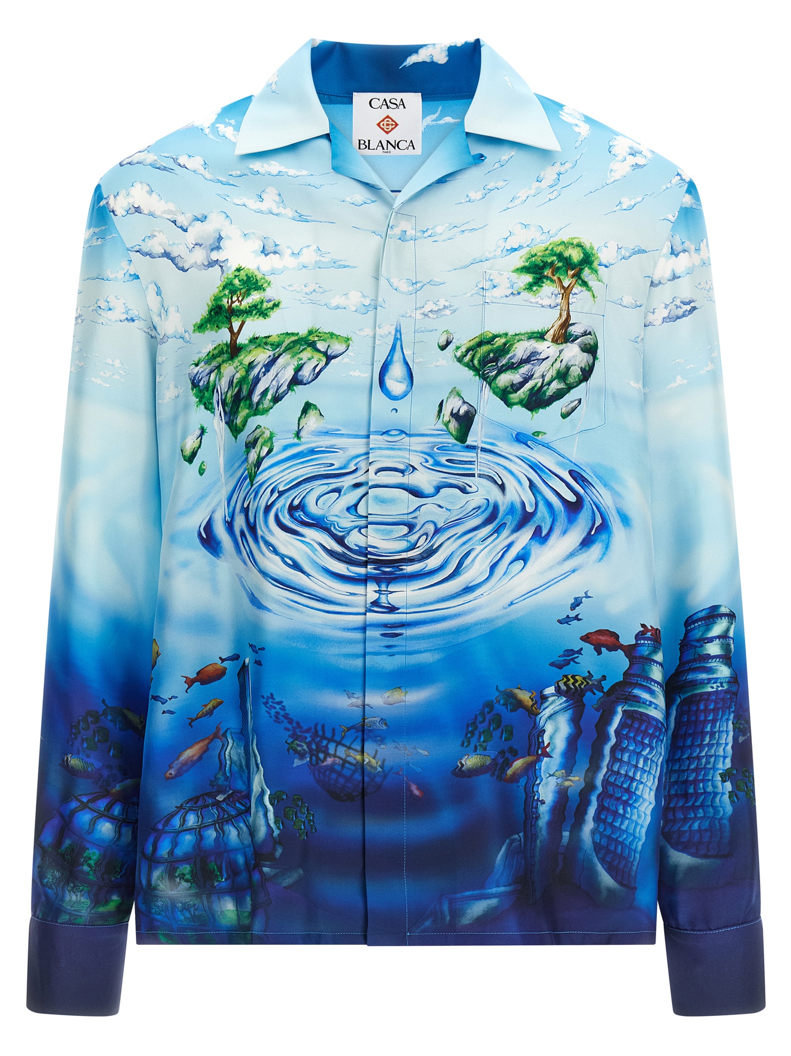 Casablanca - Multicolor Silk Blouse