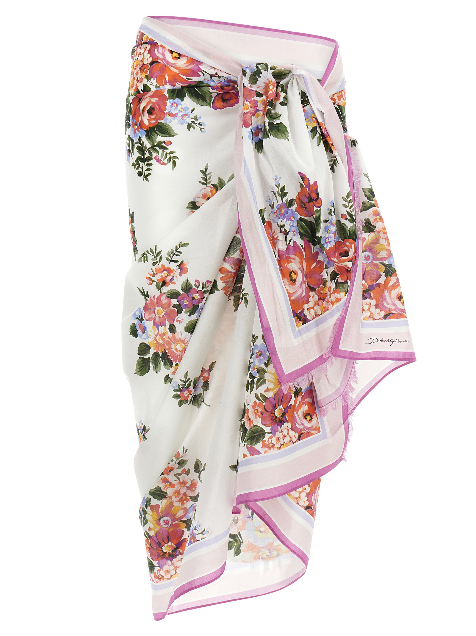 Dolce & Gabbana - Multicolor Cotton Skirt