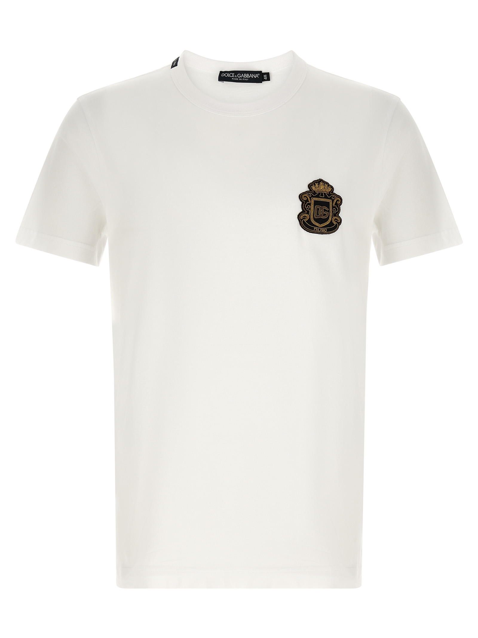 Dolce & Gabbana - White Cotton T-Shirt