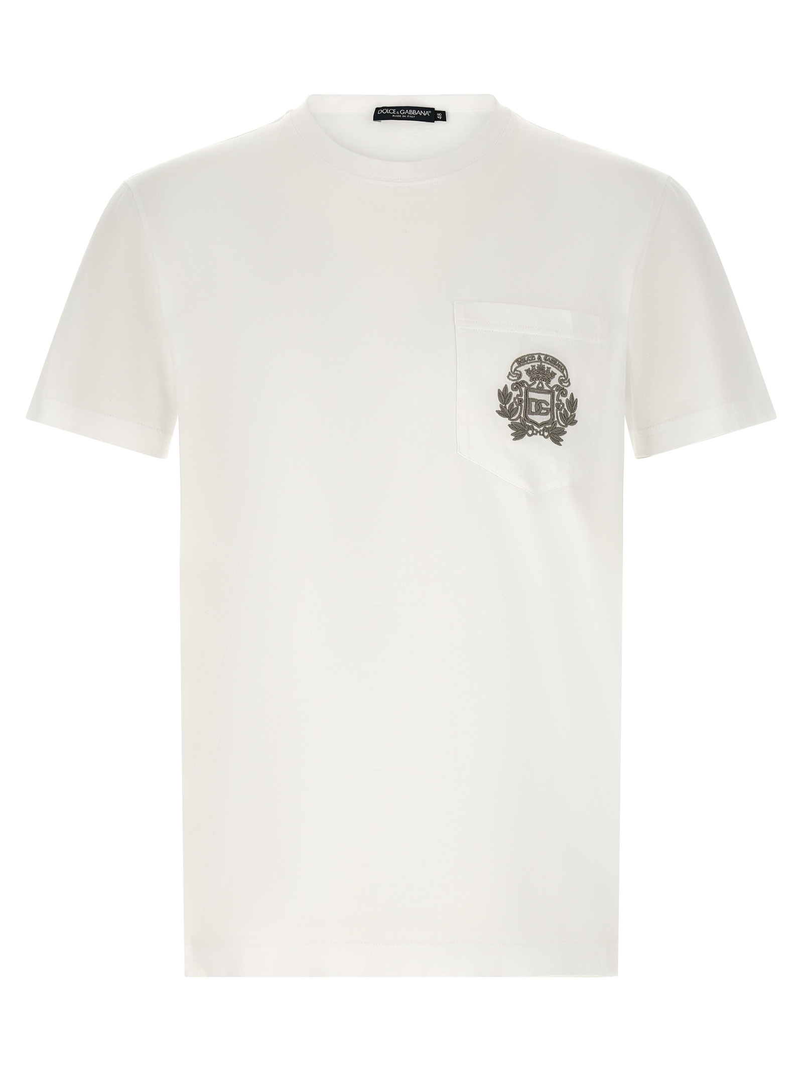 Dolce & Gabbana - White Cotton T-Shirt