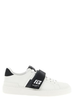 Bicolor Calfskin Low Top Sneakers