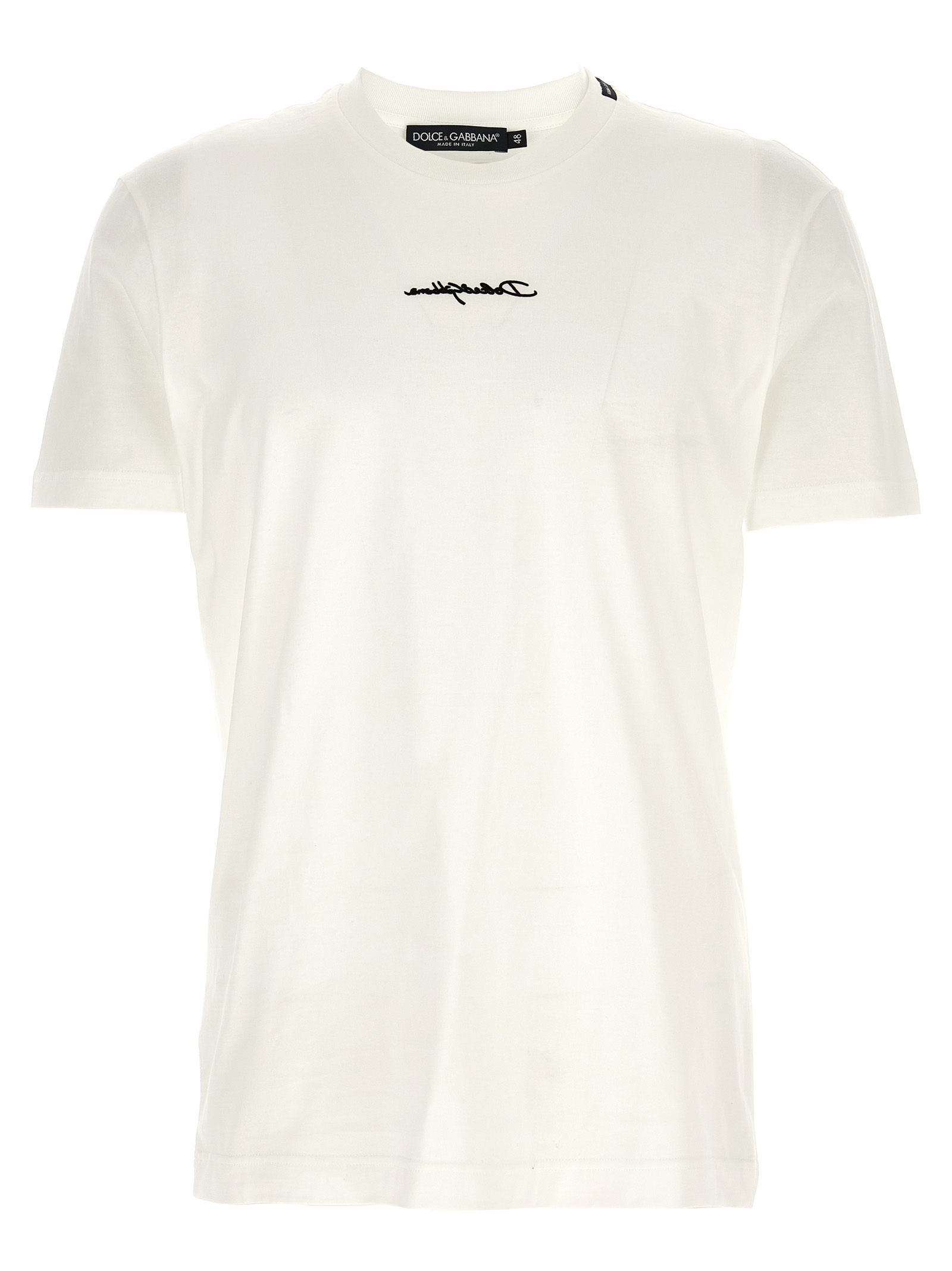 Dolce & Gabbana - White Cotton T-Shirt