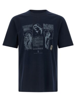 Blue Cotton T-Shirt