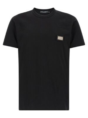 Black Cotton T-Shirt